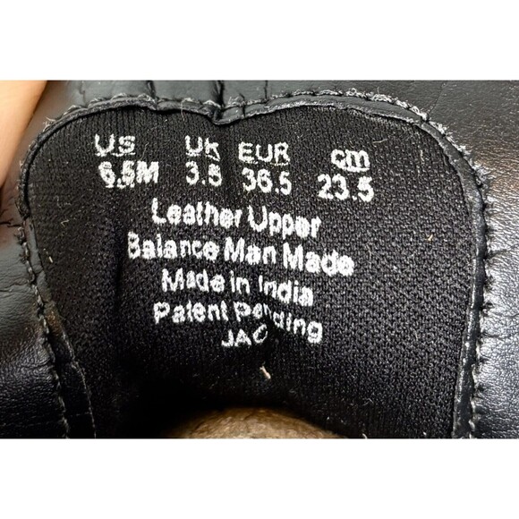 NEW Women's Moto Punk Grunge Black Zip Boots 6.5 M - Picture 11 of 12